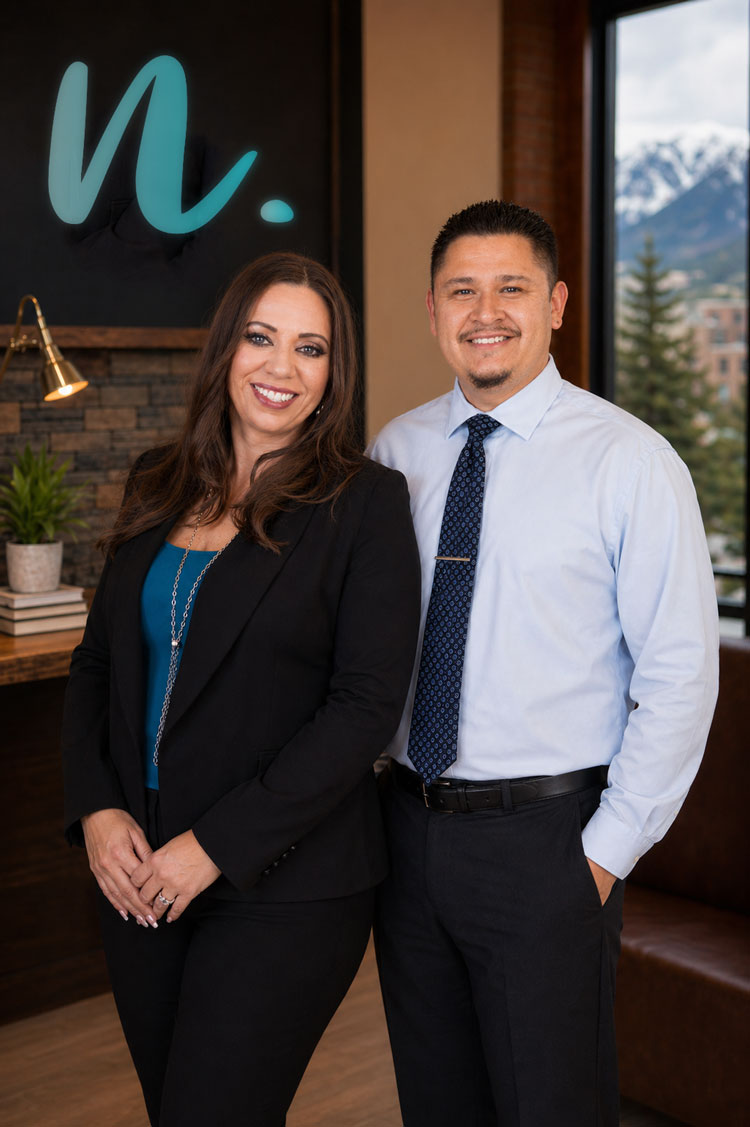 Rich Villanueva and Hannah Watts